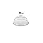 16oz Plastic Cup With Hole Lid view 2