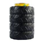 Tire Shape Pu Cup Cover view 3