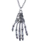 Skeleton Hand Claw Necklace view 1