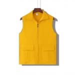 Zipper Cotton Vest view 3
