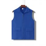 Zipper Cotton Vest view 1
