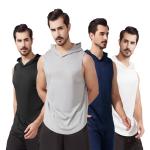 Hooded Workout Tank Top view 1