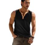 Henley Sleeveless Tank Top view 2