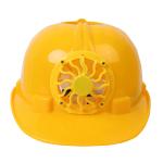 Solar Powered Cooling Fan Safety Helmet view 1