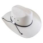 Wide Brim Cowboy Straw Hat view 2