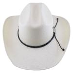 Wide Brim Cowboy Straw Hat view 1