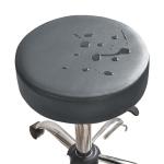 Pu Round Stool Seat Cover view 2