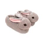 Bunny Plush House Slippers view 2