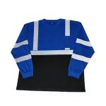 Two-tone Long Sleeve Reflective Work T-shirt view 2