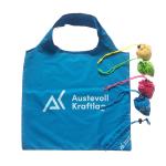 Foldable Reusable Polyester Shopping Tote Bag view 2