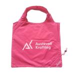 Foldable Reusable Polyester Shopping Tote Bag view 3