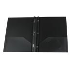 Plastic Prong Folder With Dual Pocket view 3