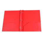 Plastic Prong Folder With Dual Pocket view 5