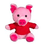 Pink Pig Plush Toy view 1