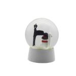 Christmas Snowman Snow Globe view 2