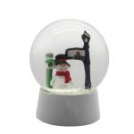 Christmas Snowman Snow Globe view 1