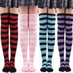 Striped Christmas Socks view 1