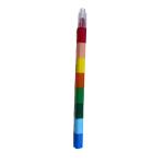 Children Coloring Book With Crayons view 2