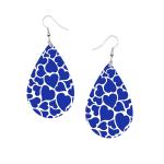 Wooden Teardrop Shape Earrings view 3