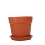 Ceramic Flowerpot With Tray view 3