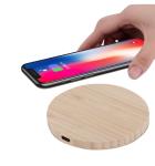20w Bamboo Wireless Charger view 2