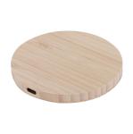 20w Bamboo Wireless Charger view 1