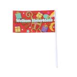 Paper Flag With Pp Flagpole view 2