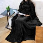 Wearable Blanket With Sleeve view 3