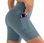 High Waisted Workout Shorts view 4