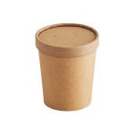 12oz Paper Soup Container With Lid view 1