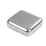 Mini Square Metal Ashtray view 1
