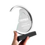 Premium Crystal Trophy Award view 2