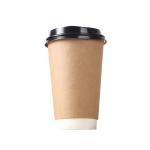 10oz Coffee Cup With Lid view 1