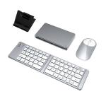 Foldable Keyboard & Mouse With Adjustable Stand Set view 1