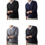 V-neck Acrylic Knit Sweater view 2