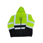 Hooded Reflective Fleece Jacket view 1
