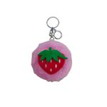 Strawberry Plush Makeup Mirror view 1