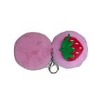 Strawberry Plush Makeup Mirror view 2