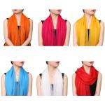Chiffon Scarf For Women view 2