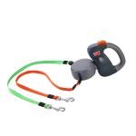 Two Dog Reflective Retractable Pet Leash view 2
