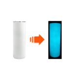 20oz Glow-in-the-dark Stainless Steel Straight Tumbler view 3