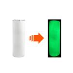 20oz Glow-in-the-dark Stainless Steel Straight Tumbler view 2