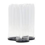 Plastic Jar With Black Lid view 1