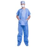 Disposable Medical Scrub Suit view 1