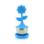 Flower Shape Silicone Tea Strainer view 2