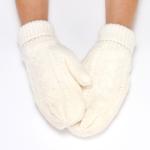 Knitted Mitten view 1