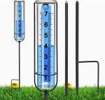 7" Freeze-proof Glass Rain Gauge view 2