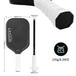 T700 Carbon Fiber Teflon Pickleball Paddle view 5