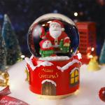 Christmas Snow Globe With Light And Music view 2