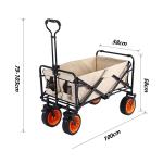 Outdoor Camping Folding Wagon Utility view 3